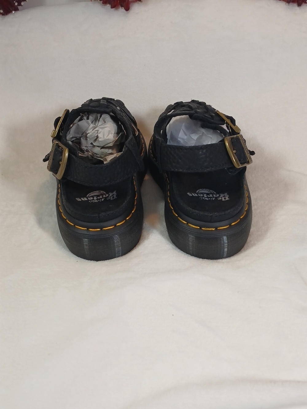 Dr. Martens Wrenlie Grizzly Leather Fisherman Sandals Unisex 7M/ 8W - Picture 6 of 15